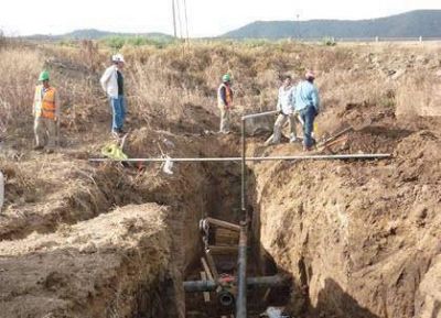 Avanza la construcci�n del gasoducto Lagunilla que abastecer� a la zona norte de la capital