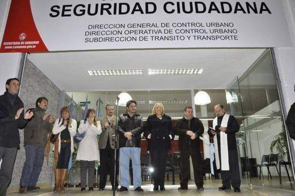 Acto de inauguraci�n de las nuevas instalaciones de la Subsecretar�a de Seguridad Ciudadana