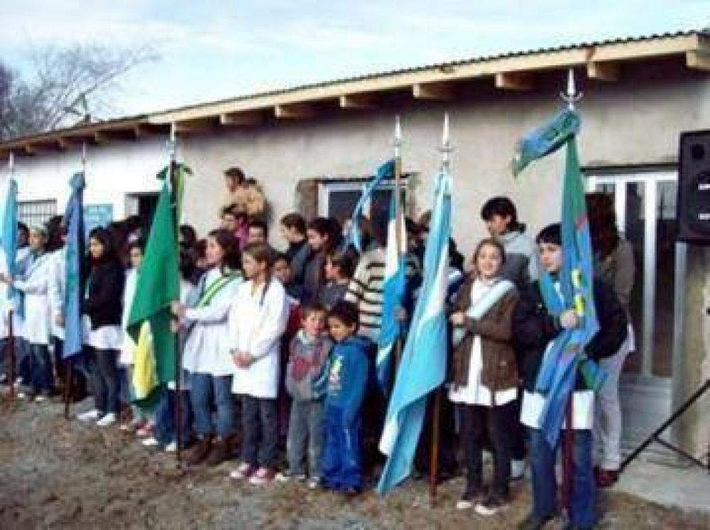 El 9 de Julio se record� en "El Parquecito" ayer por la ma�ana