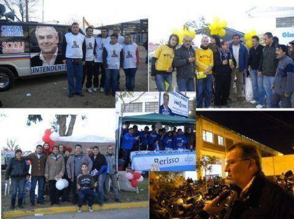 Los pol�ticos locales aprovecharon el gran evento para acercar sus propuestas a los vecinos