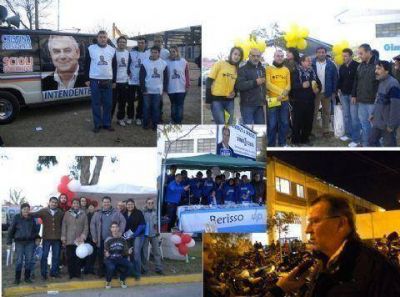 Los pol�ticos locales aprovecharon el gran evento para acercar sus propuestas a los vecinos