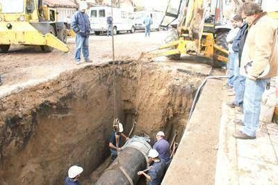 Concluy� el operativo de reparaci�n de la ca�er�a de Avellaneda al 2400