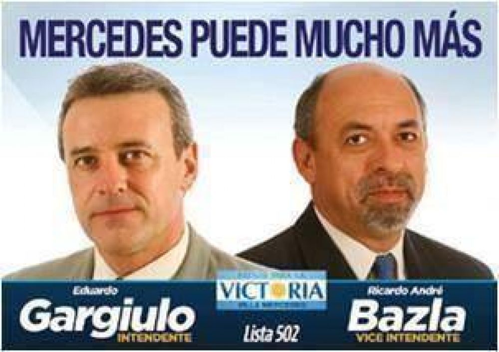 Gargiulo y Bazla lanzan su campa�a a Intendente