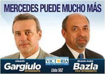 Gargiulo y Bazla lanzan su campa�a a Intendente