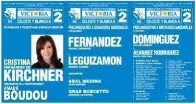 El FpV podr� llevar la bandera y una efigie de Per�n en la boleta oficial