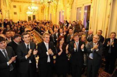 Fuerte respaldo de la presidenta 