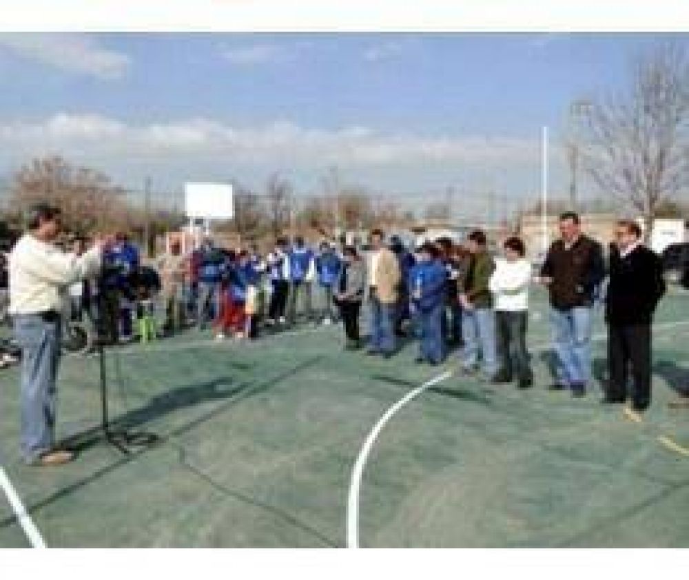 Otro play�n deportivo para la ciudad