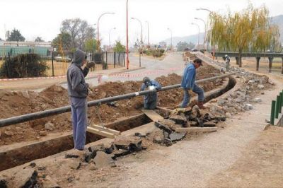 Avanzan las obras para gasificar la zona oeste de Villa Carlos Paz