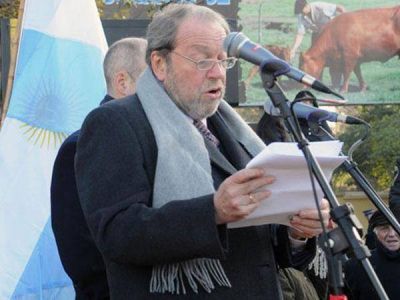 Biolcati inaugur� la exposici�n Rural con cr�ticas al Gobierno y pidi� cambios