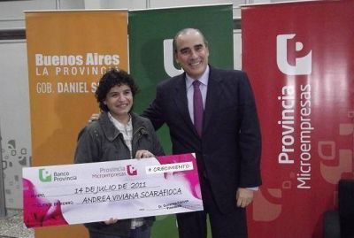 Guillermo Francos dej� inaugurado Provincia Microempresas en Munro