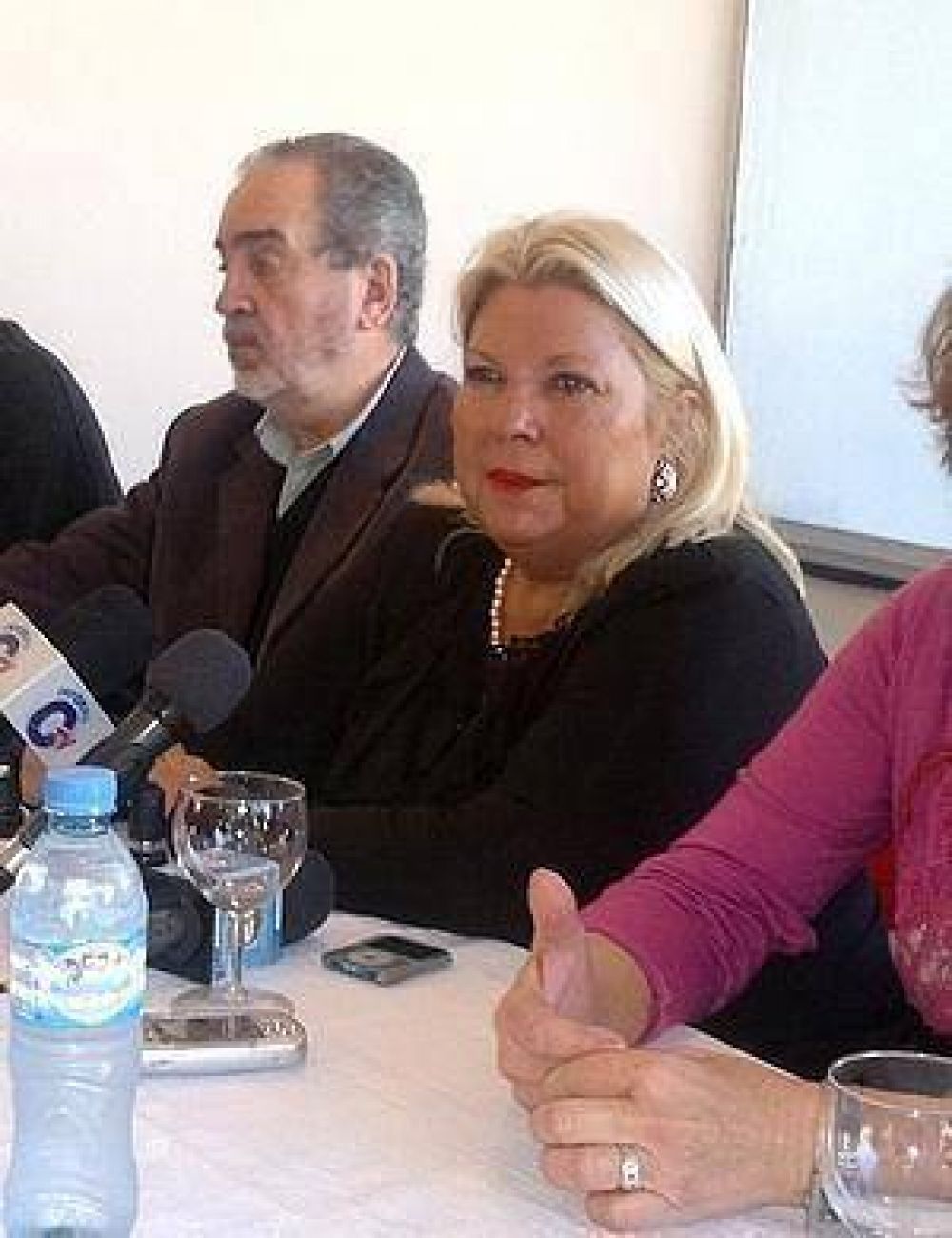 Las evasivas de Lilita Carri� en San Luis