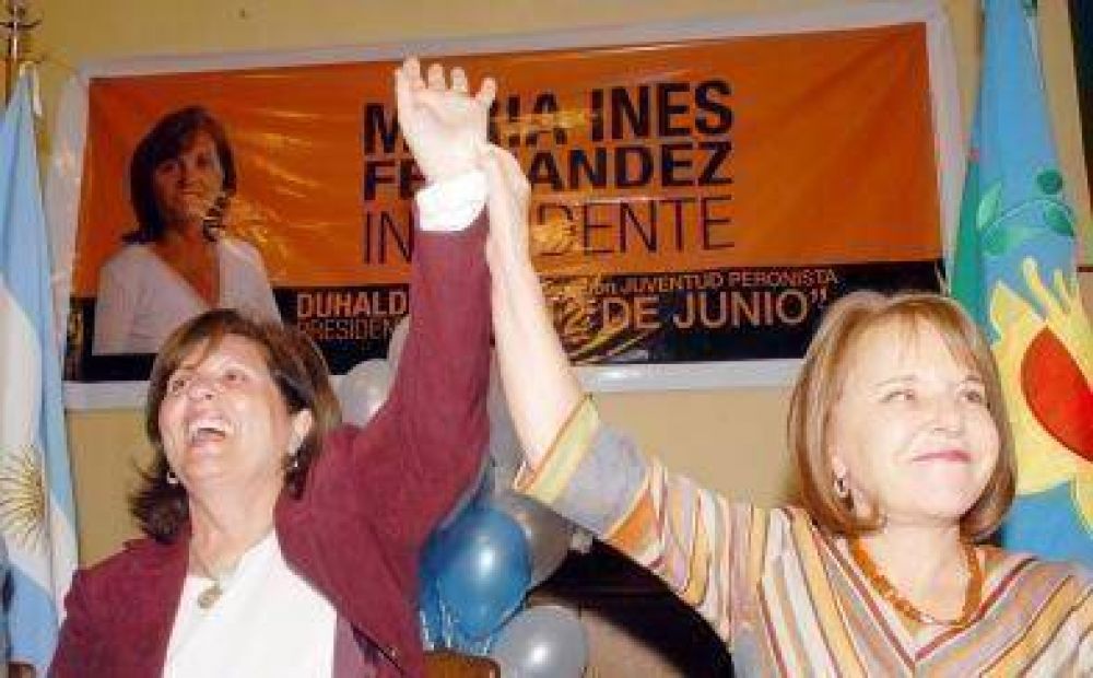 Mar�a In�s Fern�ndez:�Es una gran responsabilidad haber aceptado esta candidatura�
