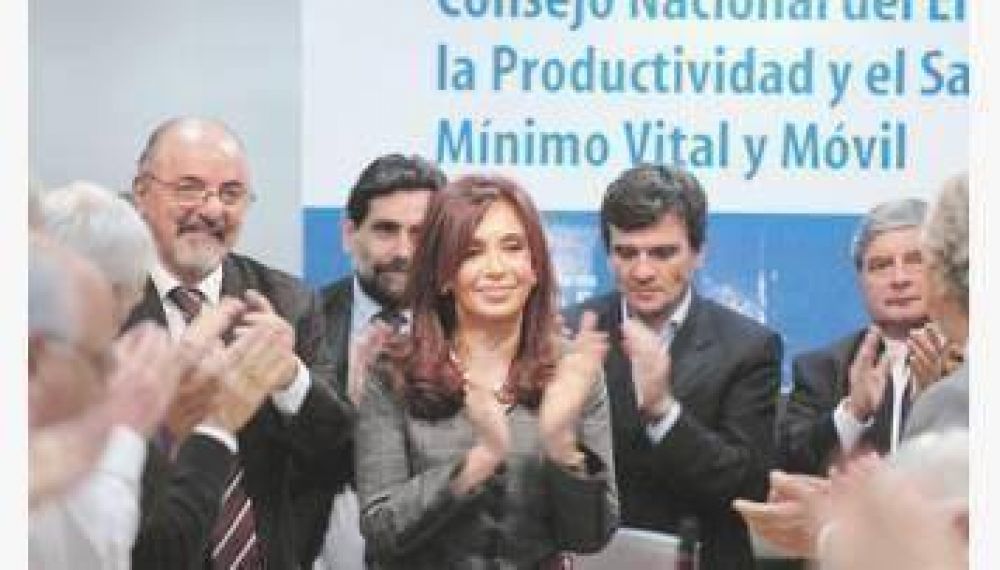 El Gobierno busca acordar un salario m�nimo de $ 2.300 antes de las primarias