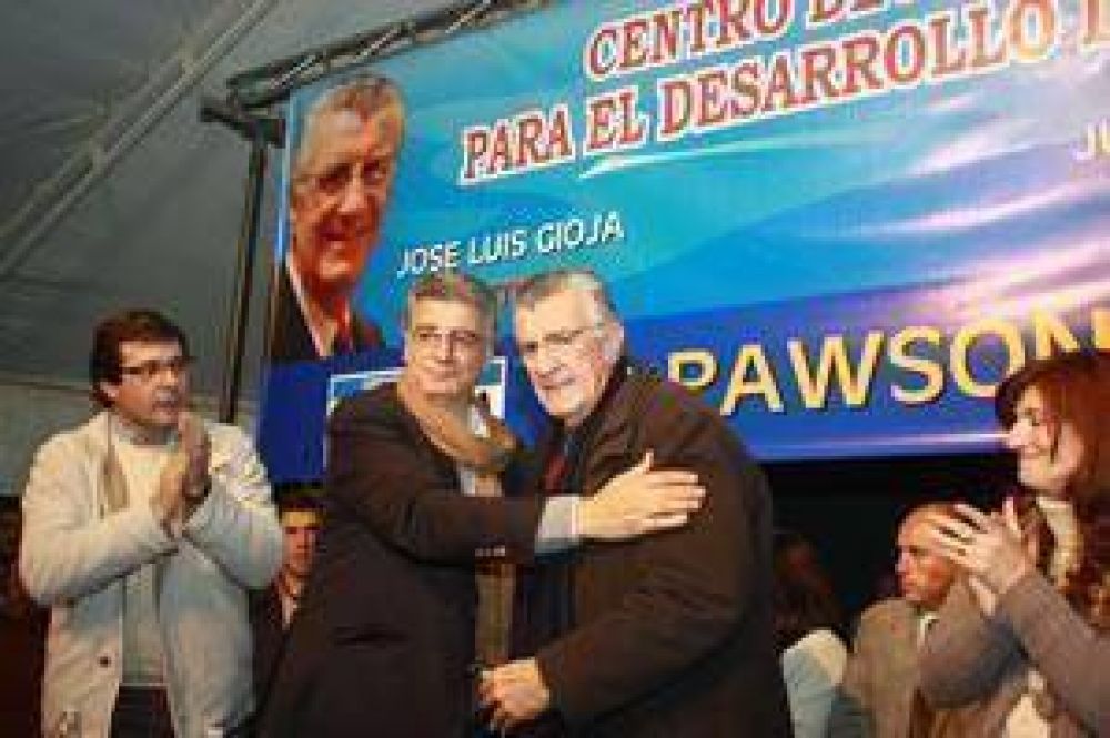  En Rawson, Juan Carlos Gioja inaugur� el Centro de Estudios para el Desarrollo Inclusivo