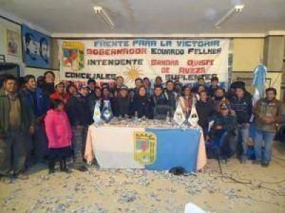 Frente para la Victoria present� candidatos en La Quiaca