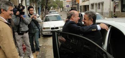 Canteros recibi� a Duhalde con el Frente Federal y la consigna de "liderar o acompa�ar" 