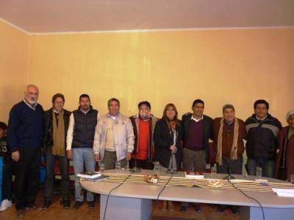 Guzm�n con intendentes de Bel�n
