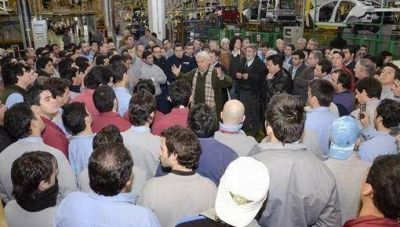 Ante los empresarios, De la Sota se �peg� a Schiaretti  
