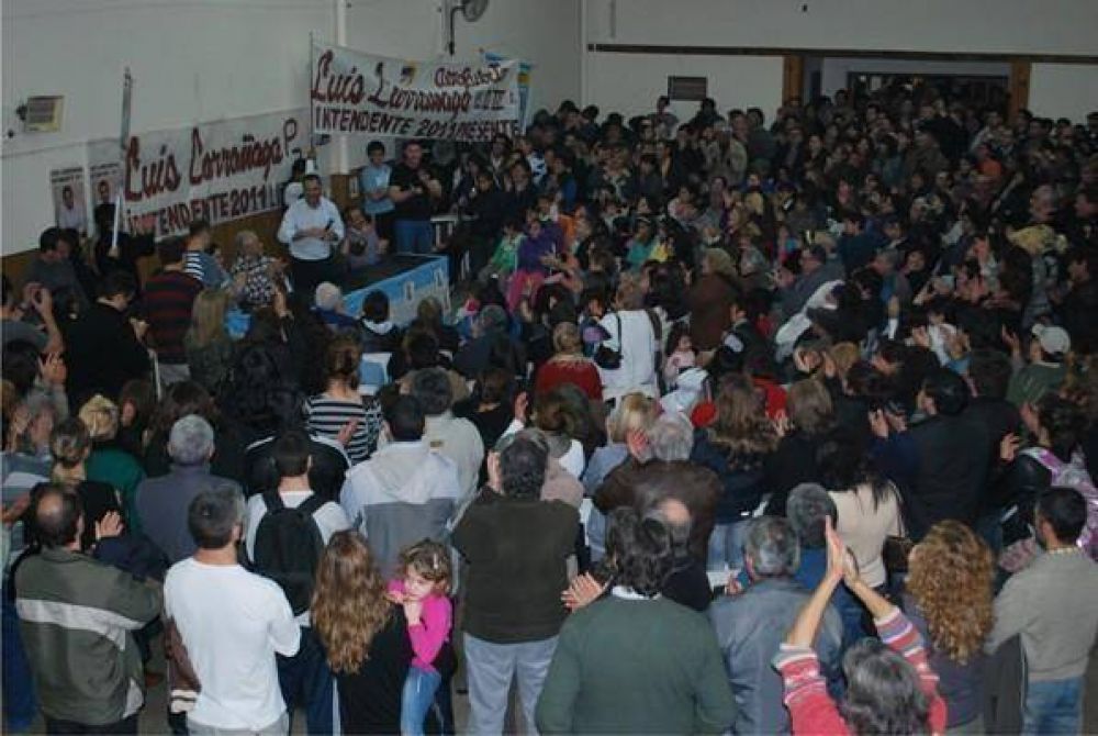Larra�aga cerr� la campa�a: "Vamos a reflotar Santa Rosa", dijo