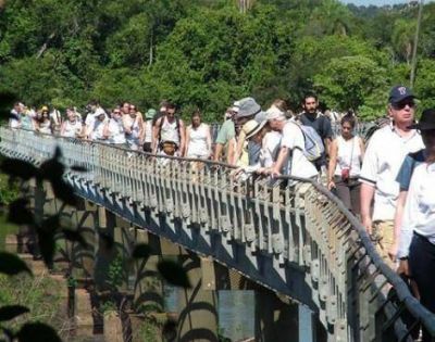 En lo que va del mes, m�s de 60 mil personas visitaron las Cataratas