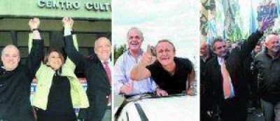 Santa Fe: Rossi, Bonfatti y Del Sel cerraron sus campa�as electorales
