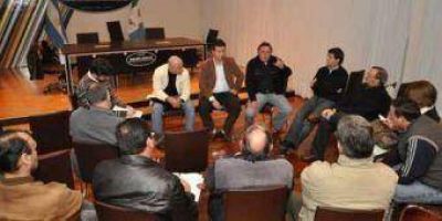 Aguilar se reunió con empresarios de la industria metalmecánica