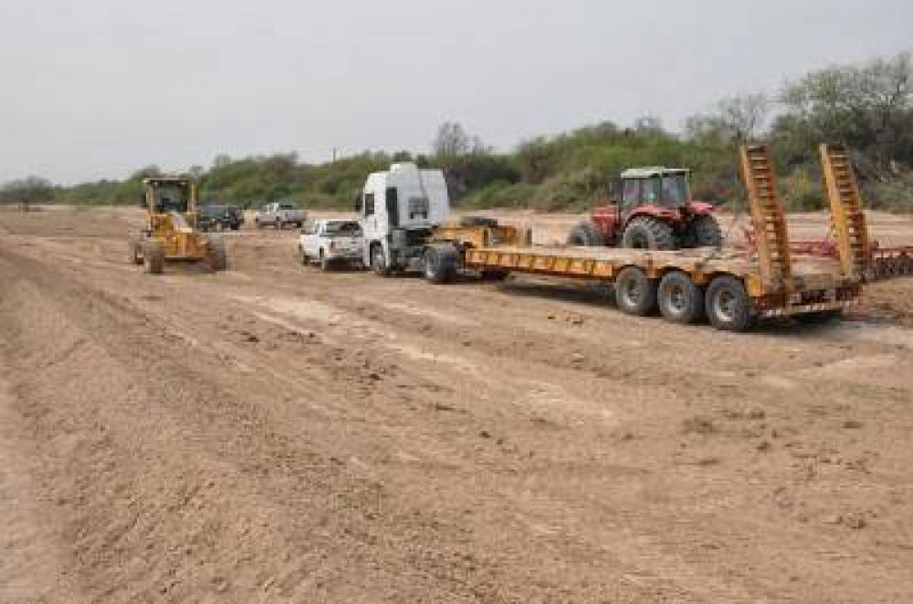 Ruta 26: sostenido avance de las obras de pavimentaci�n