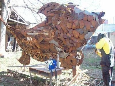 El s�bado colocar�n la escultura �El Pescado�