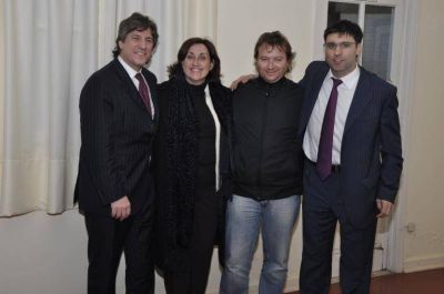 GRACIELA ROSSO ACOMPA�� AL CANDIDATO A VICEPRESIDENTE DE LA NACION, AMADO BOUDOU  EN CAMPANA