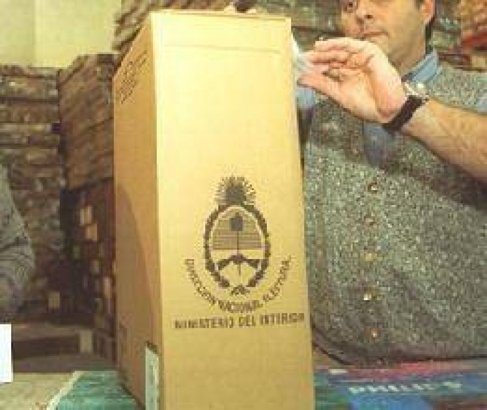 Los partidos deben distribuir sus boletas  