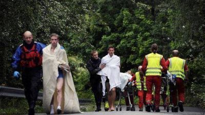 Sigue la conmoci�n en Noruega por el doble atentado que dej� 91 muertos