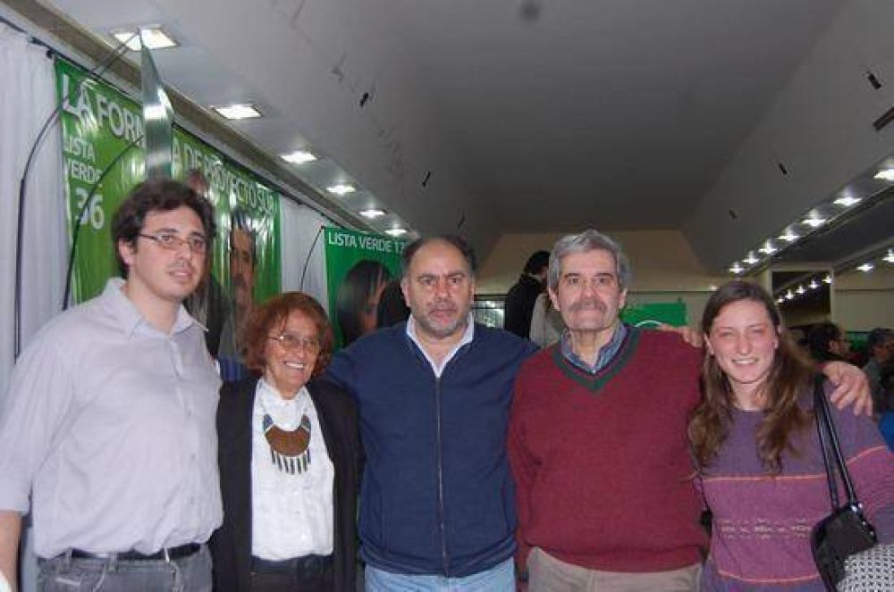 El Movimiento Proyecto Sur present� oficialmente su f�rmula presidencial