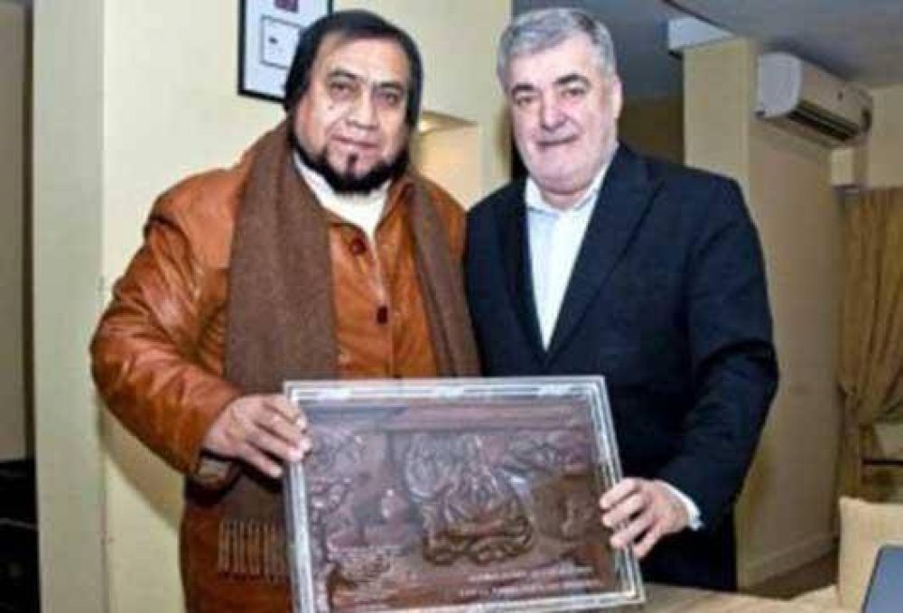 Das Neves recibi� al candidato de Jos� C. Paz