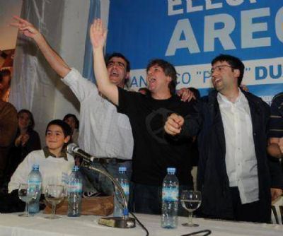 "En 2011 se juega si seguimos avanzando, o vamos para atr�s", dijo Boudou en San Antonio de Areco