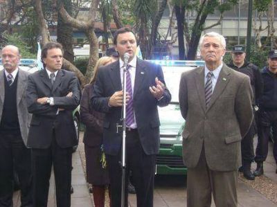 Daniel Ivoskus encabez� la presentaci�n de la nueva Unidad de Monitoreo M�vil