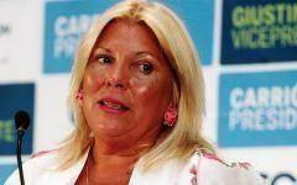Con cr�ticas al Socialismo, Carri� pas� por Santa Fe 