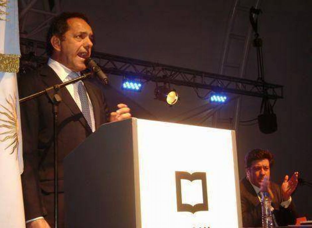 La visita de Scioli y Mariotto no fue ajena a las internas K de San Mart�n