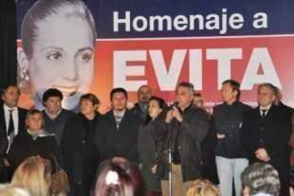 El PJ de Tigre rindi� un nuevo homenaje a Evita