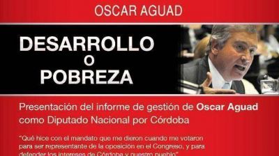 Aguad, en defensa de la producci�n y la visita de Michetti 