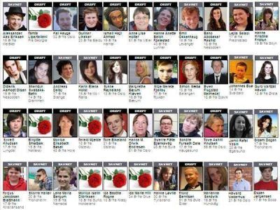Estas son las v�ctimas de la masacre de Oslo