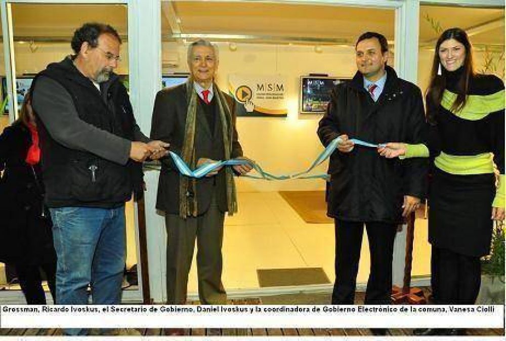 SAN MART�N - IVOSKUS PRESENT� EL NUEVO "PORTAL CIUDADANO" DE LA COMUNA EN TECN�POLIS 