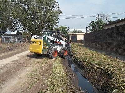 Tareas de vialidad en el distrito