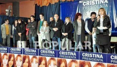 Se presentaron los candidatos  del Partido Justicialista