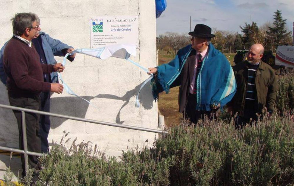 Importantes inauguraciones en el CFR Saladillo  