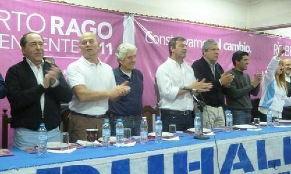 Venegas encabez� el acto en Uatre, junto a Rago y a Rodr�guez Olivera