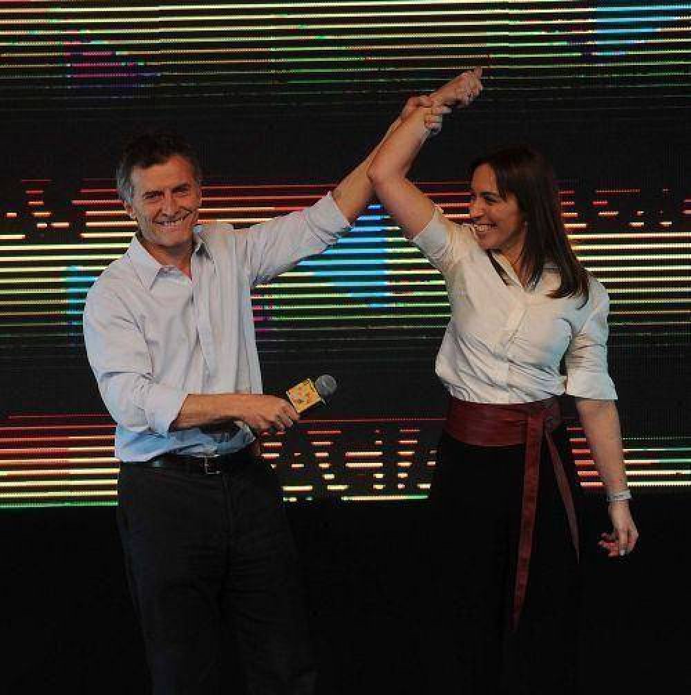 Macri festej� su reelecci�n y agradeci� el llamado de la Presidenta