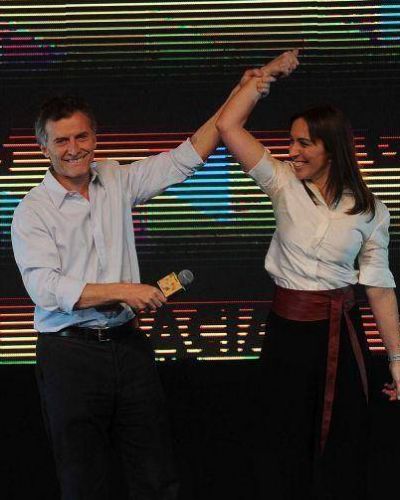 Macri festej� su reelecci�n y agradeci� el llamado de la Presidenta