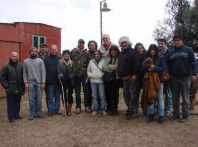 Ambrosius, de recorrida en las localidades y con Regazzoni 