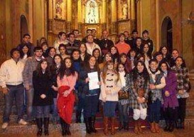 J�venes de San Luis trabajaron m�s de un a�o para ver al Papa