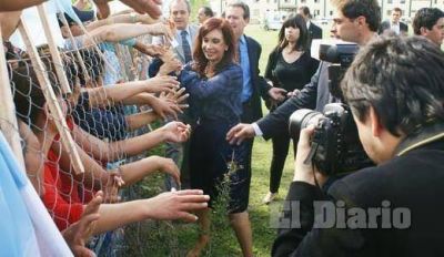 "El desarrollo farmac�utico es el mejor de Latinoam�rica", dijo Cristina